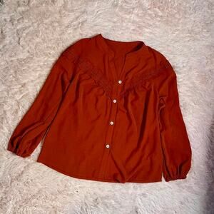 Earthy Peasant Ren Faire Cosplay Festival Fairy Cottage Core Hippie Indie Top